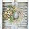 20" Coastal Driftwood Wreath - Handmade Shell Wreath for Nautical, Beach, and Coastal Home Decoration - Holiday Tree
